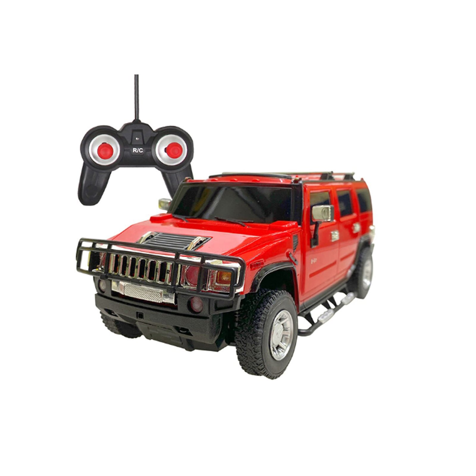 1:24 Hummer H2 RC Car - Red X 1個