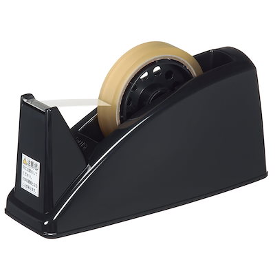 他サイト： PLUS(プラス) テープカッター TC-101Eブラック 37-297の商品画像