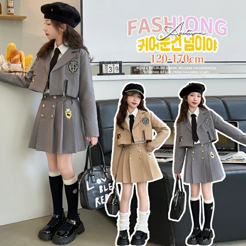 卒業式 スーツ 女の子 150 160 入学式 おしゃれ セット 小学生 大きいサイズ ゆったりサイズ 入園式 卒園式 子供服 フォーマル キッ