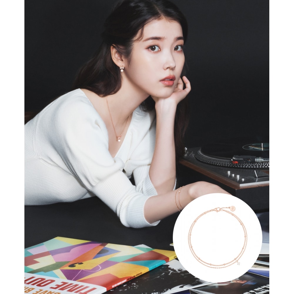 ジェスティーナ [IU ピック] ララ J 2列ブレスレット (JJLJBQ1BF327SR7S0)