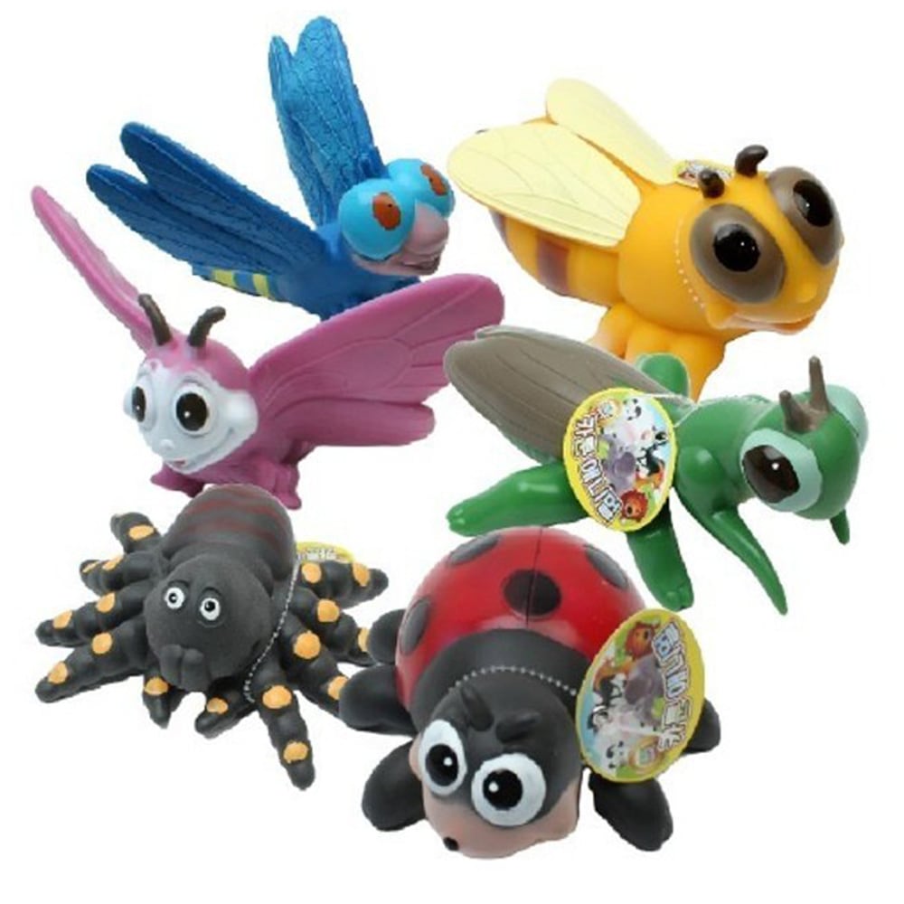 ソフトカートゥーン 昆虫6種セット