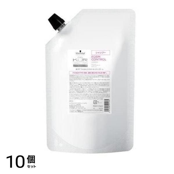シュワルツコフ BCクア フォルムコントロール シャンプー 詰め替え用 600mL 10個セット