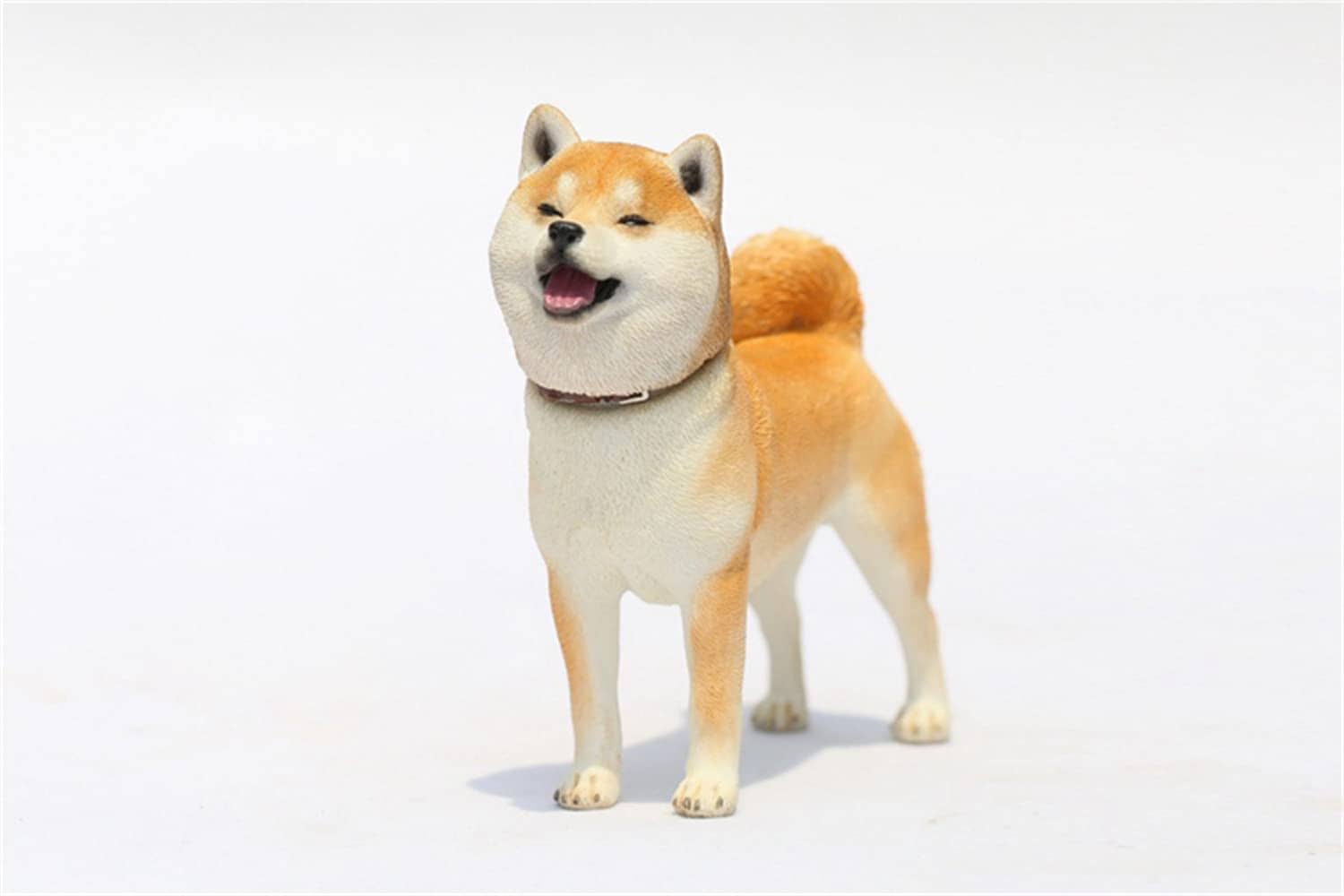Mr.Z 1/6 サイズ 柴犬 可愛い 犬 動物 シベリア リアル フィギュア PVC プラモデル プレミアム おもちゃ 模型 11cm級 オリジナル スタチュー 誕生日 プレゼント 置物