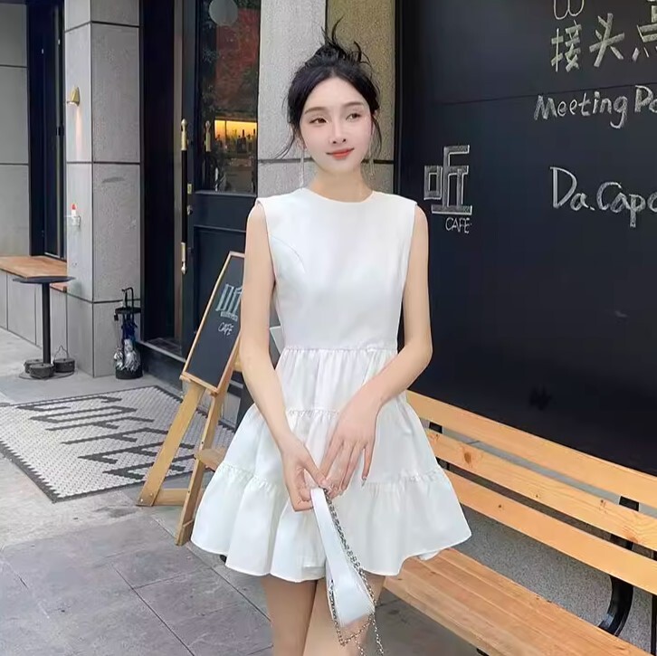 ワンピース ワンピドレス ショート丈 ノースリーブ リボン かわいい 大人可愛い きれいめ カジュアル 大人 上品 おしゃれ お洒落 かっこいい 大人女子 ラブリー キュート ガーリー 個性的 クール