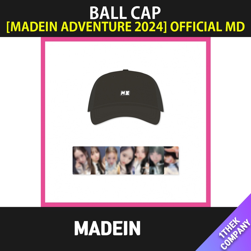[購入金額特典]（BALL CAP）MADEIN FANCONCERT [MADEIN ADVENTURE 2024] OFFICIAL MD