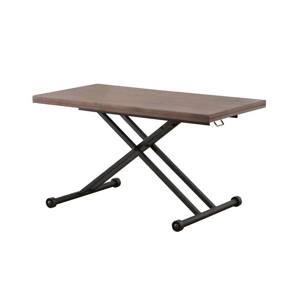 東馬 tohma LTX01 ミックス昇降テーブル ダークブラウン 54683230