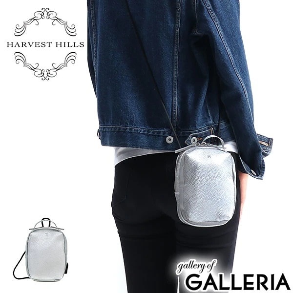 ノベルティ付 ショルダーバッグ HARVEST HILLS USB 充電 旅行 Super mini pochette ミニショルダー レディース HHSP-138-2001