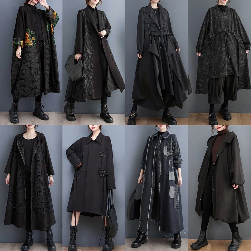 「ファットガール」 2024秋の前にGet! 特集 トレンチコート レディース 大きいサイズ 体型カバー ロングコート アウター