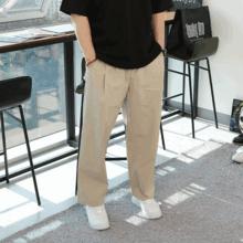 WNE フレシウスウィルシ スパン ワイド バンディング パンツ