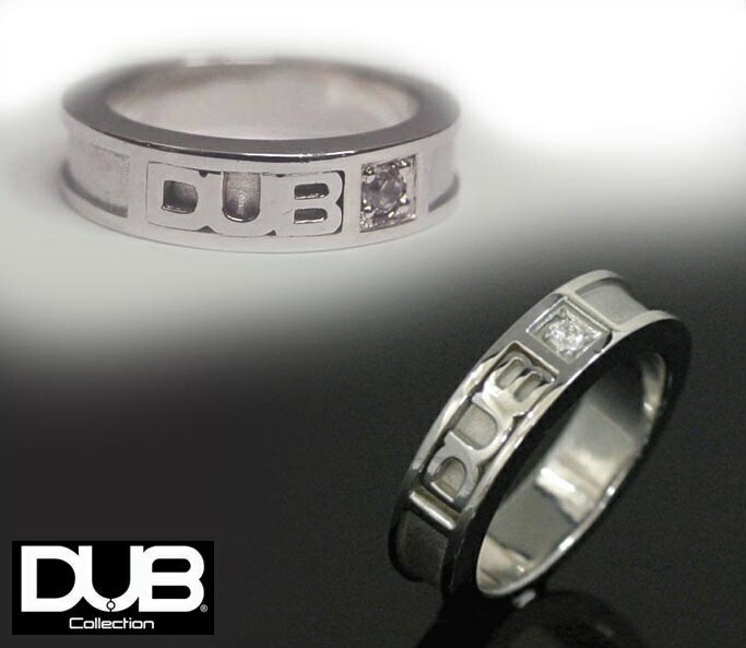 再入荷なし　即納 DUB ジュエリー リング 157-2 シルバー ホワイト アクセサリー メンズ レディース ダブジュエリー ダブコレクション 指輪 CanCam キャンキャン Scawaii Sa