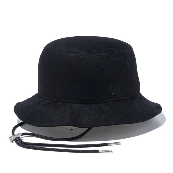NEWERA ニューエラ バケット01 Cord Strap Bucket コードストラップ ブラック　メンズ 男性 レディース 女性 帽子 ハット 送料無料 NEW ERA 国内正規品 正規取扱店