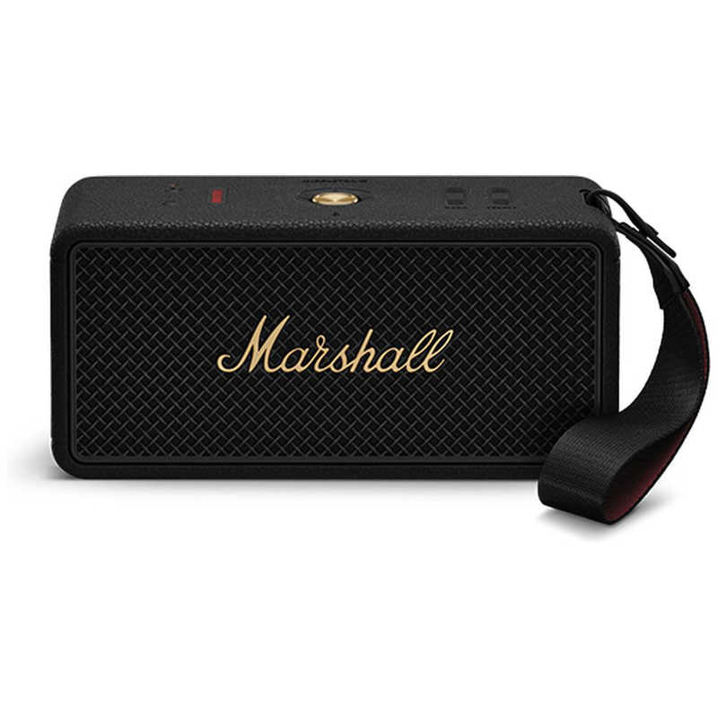 MARSHALL　ブルートゥーススピーカー Middleton II Black and Brass ［防水 / Bluetooth対応］ ブラック　MIDDLETON2BLACK＆BRAS