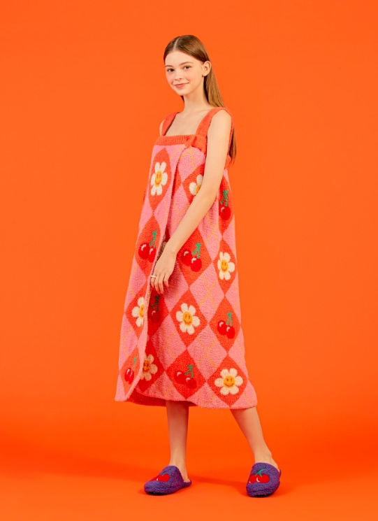 【WIGGLE WIGGLE】 BATH WRAP TOWEL