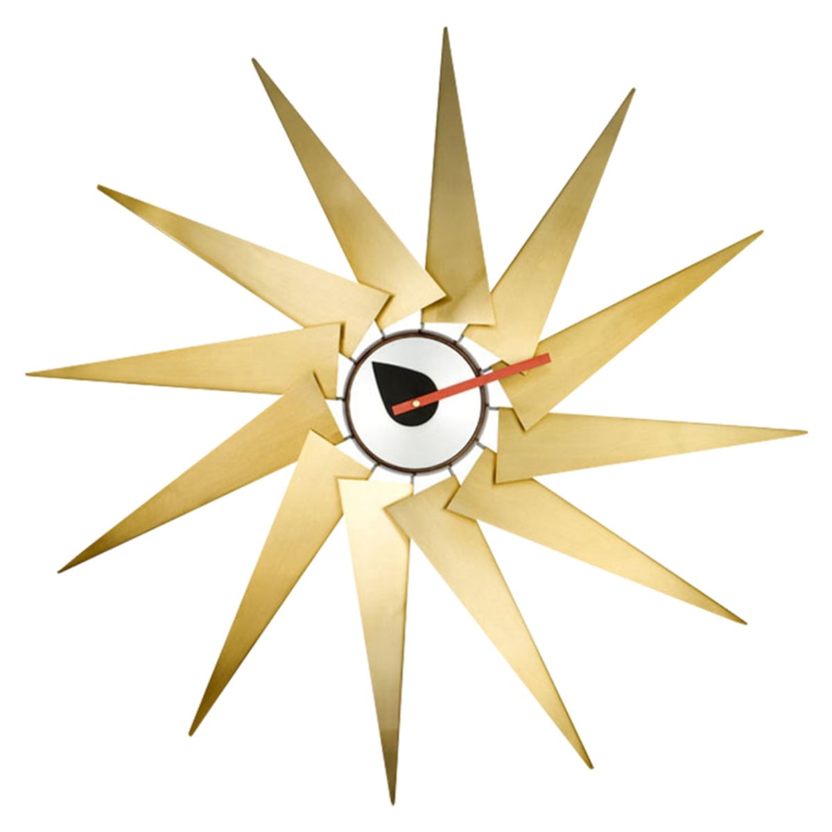 掛け時計 タービン ジョージ・ネルソン リプロダクト 直径77cm 時計 デザイナーズ 壁掛け時計 ウォールクロック 壁 かけ時計 掛時計 おしゃれ 秒針なし インテリア 雑貨 リビング