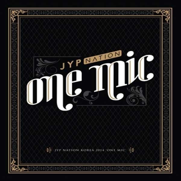 JYP Nation Korea 2014:One Mic/ライブアルバム/CD+フォトブック/