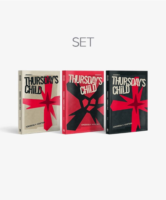 [正品] TOMORROW X TOGETHER - minisode2: Thursdays Child (Set)