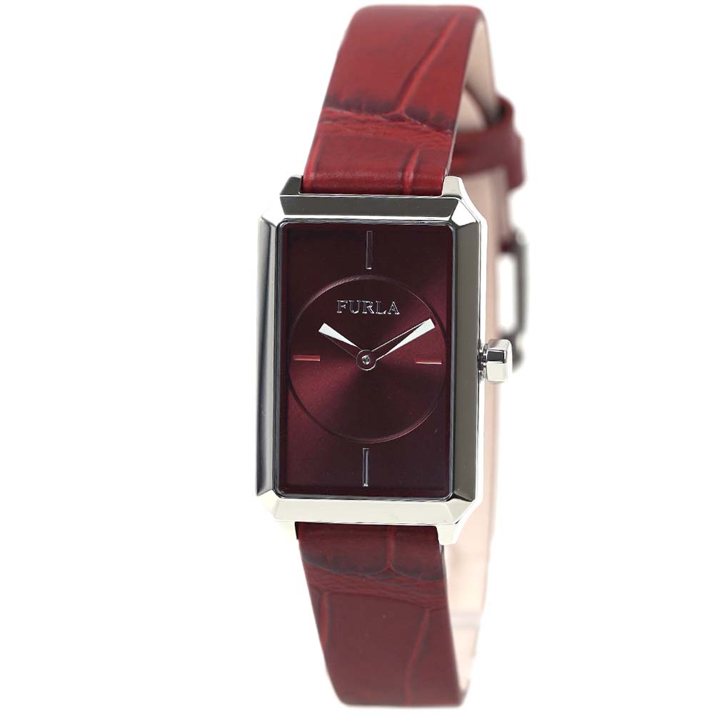 [訳ありアウトレット/付属箱]フルラ 腕時計 レディース レザーベルト レッド FURLA DIANA R4251104504