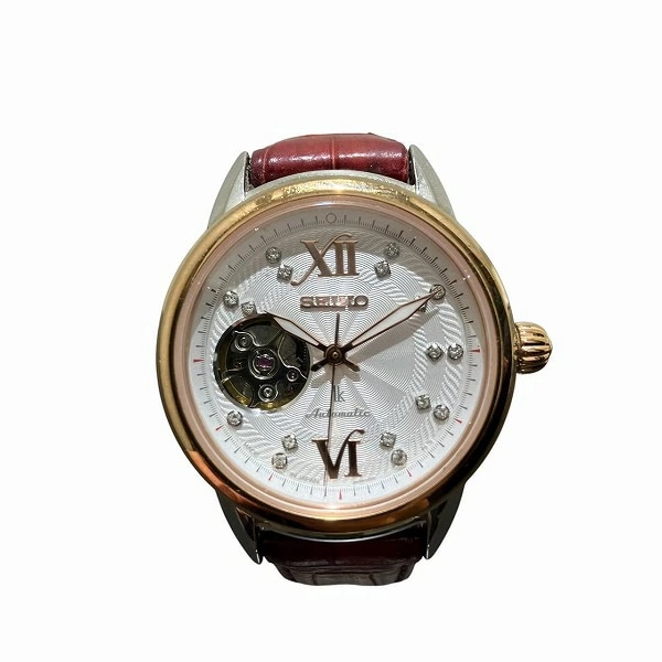 セイコー ルキア 4R38-01W0 自動巻 時計 腕時計 レディース 【中古】