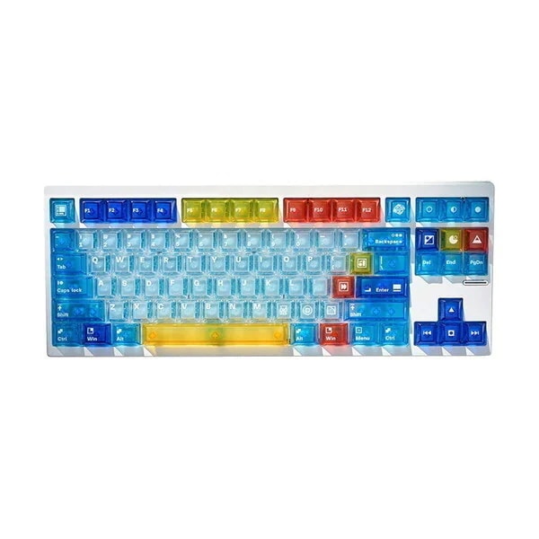 KEYMOJI kj-kcs-mondrian クリアキーキャップセット