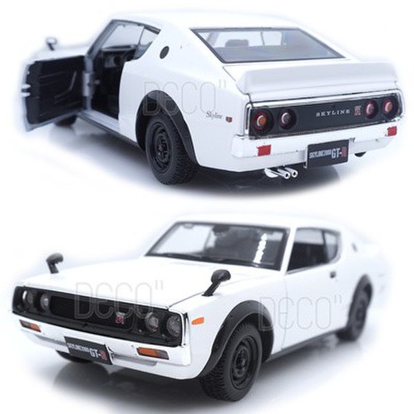 124 1973 日産 スカイライン 2000GT R ホワイト·マイスト