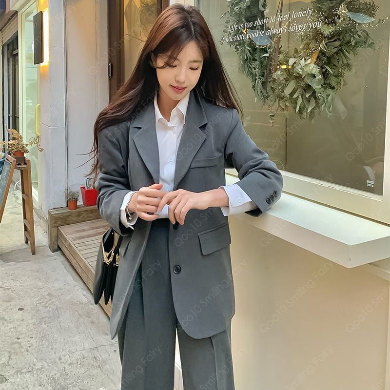 【新品追加】【最安値挑戦】 スーツセットアップ 2024新春秋 韓国版 学生 高級感 職業 正装 3点セット レディース 卒業式 卒園式 入学式 入園式 説明会 新生活応援ビジネス特集-28 5,667円
