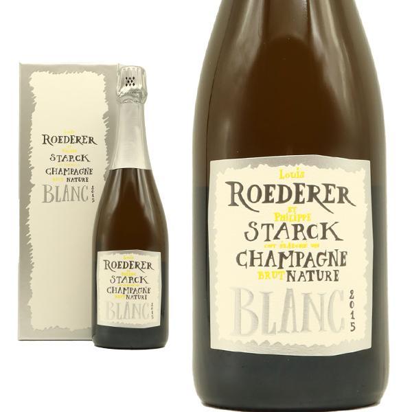 【豪華箱入(ギフト箱入)】ルイ ロデレール ブリュット ナチュール フィリップ スタルクモデル ヴィンテージ 2015 正規品 AOC(ミレジム)