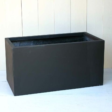 植木鉢 おしゃれ 大型 プラスチック 軽い BLキンロスS FRP 60cm 穴あ プランター 鉢