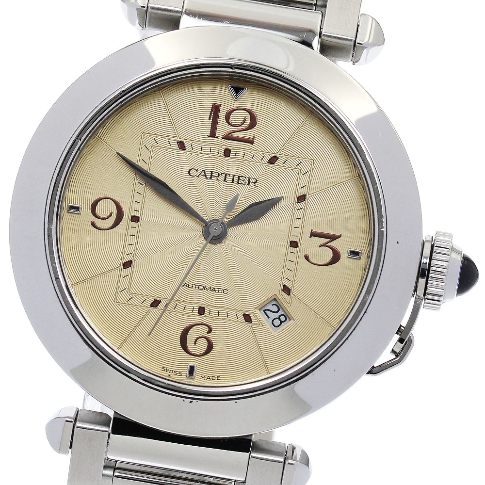 カルティエ CARTIER WSPA0033 パシャ ドゥ カルティエ 自動巻き メンズ 良品 保証書付き_879951【中古】