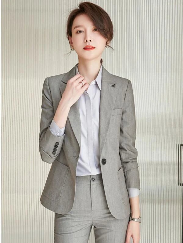 高品質 新品 女性スーツ 3点セット ジャケット+パンツ+長袖シャツレディース OL 通勤 面接 着痩せ カジュアル パンツスーツ 成人式 コート 長袖 フォマール 洗える 司会 卒業式 20代30代 8,996円