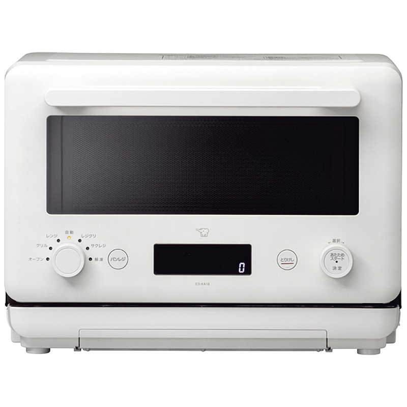 象印マホービン　ZOJIRUSHI　オーブンレンジ 18L フラット EVERINO(エブリノ) カンタン操作 ペールホワイト 27,507円