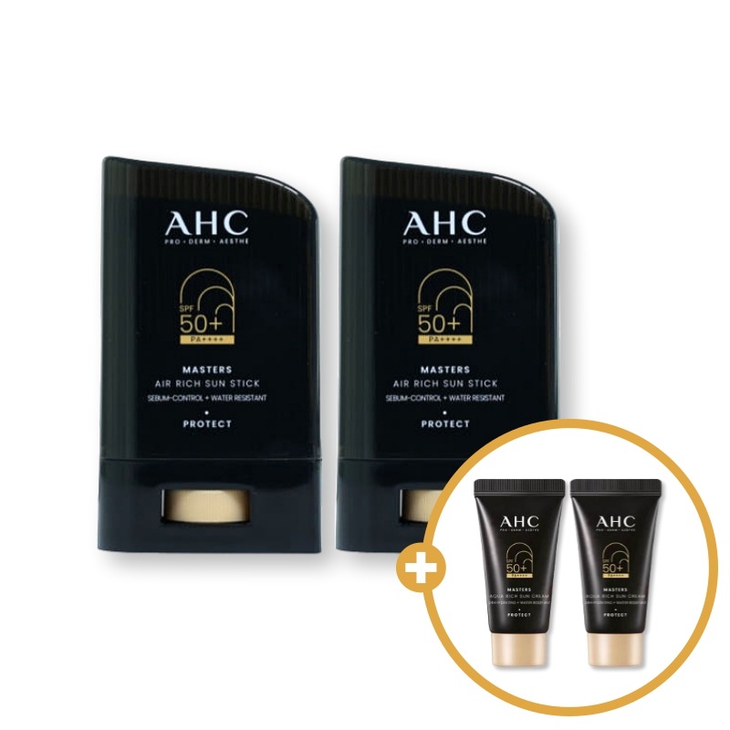 【正規品】 マスターズ サンスティック 22g×2本 サンクリーム 10g×2本 セット [テミンPICK]