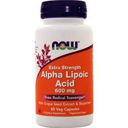 NOW　アルファリポ酸(600mg)　60カプセル