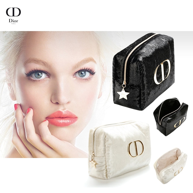 【新品未使用】Dior ディオール 化粧 ポーチ メイク トラベル 希少 レア レア 海外限定 最新 2024年 未開封新品 ディオール ノベルティ