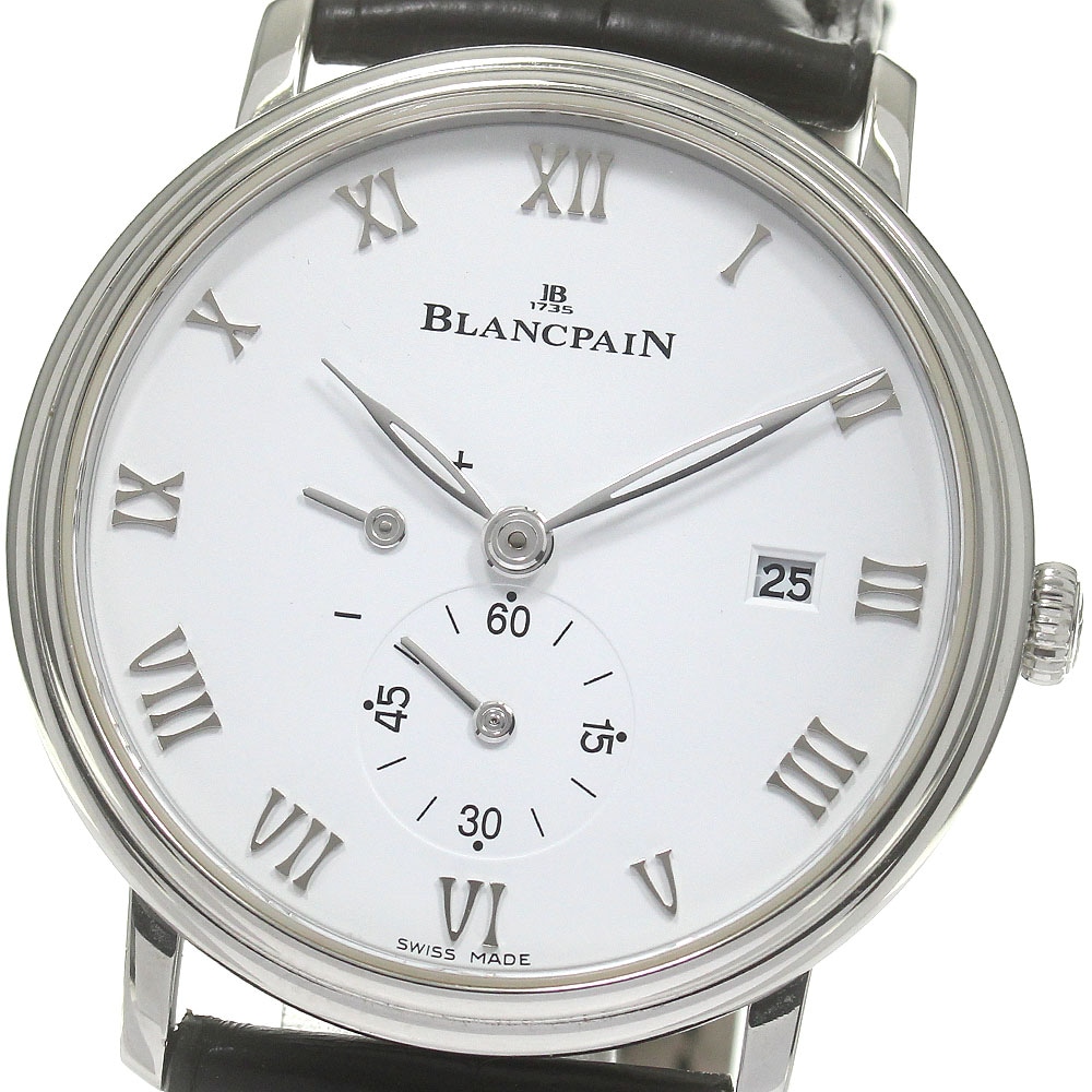 ブランパン Blancpain 6606-1127-55B ヴィルレ ウルトラスリム 自動巻き メンズ 良品 保証書付き_840351【中古】 341,460円