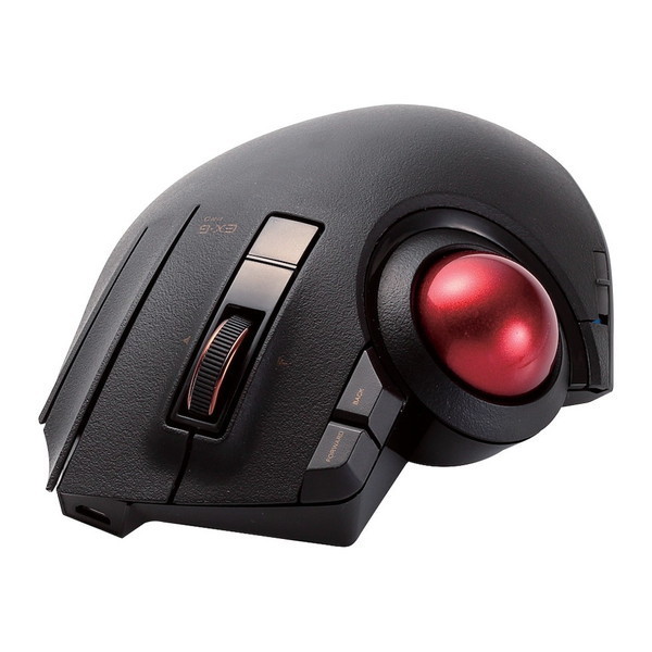 M-XPT1MRBK トラックボールマウス 親指 8ボタン チルト機能 有線 無線 Bluetooth 1000万回耐久 ブラック メーカー直送