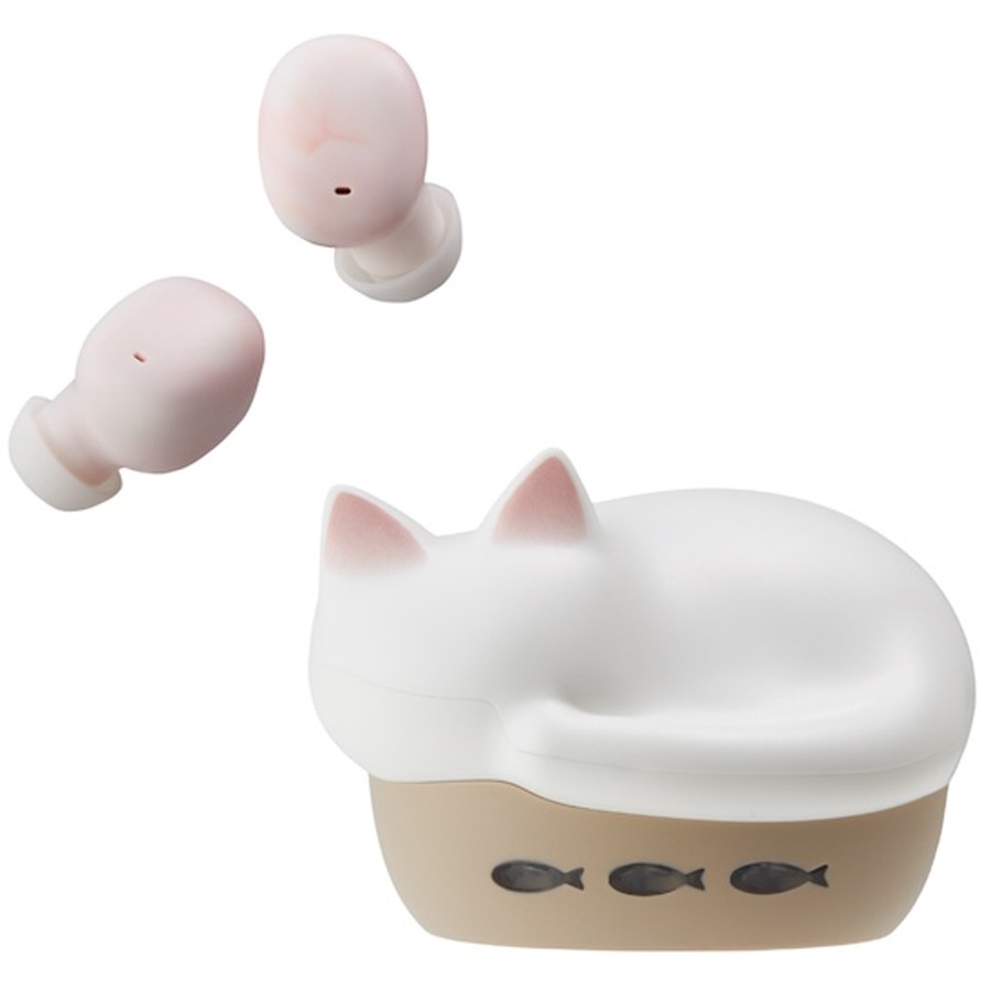 ラディウス HP-C28BTW 完全ワイヤレス Bluetoothイヤホン（シロ） HPC28BTW