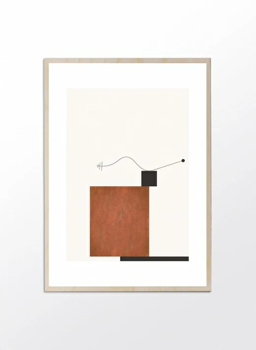 STUDIO FAZZOLETTO BALANCE - GEOMETRIC POSTER