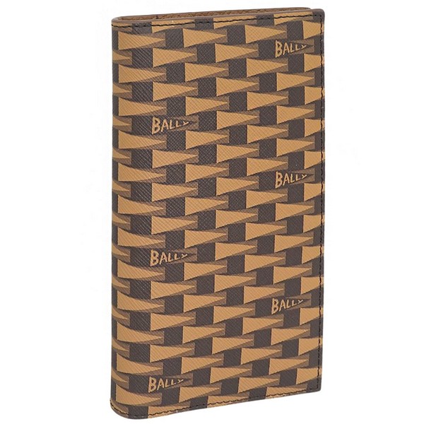 バリー 財布 メンズ 長財布 札入れ 小銭入れなし ブラウンマルチ PNT CONTINENTAL MLL00UTP047I8D4O BALLY