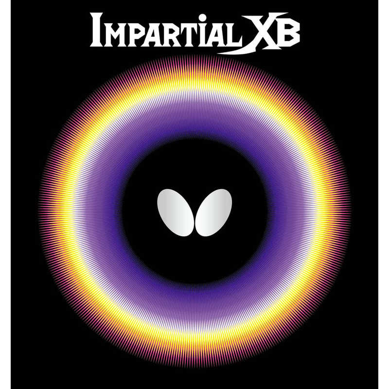 バタフライ　表ソフトラバー インパーシャルXB IMPARTIAL XB C(中) ブラック [表ソフト /テンション]　00410