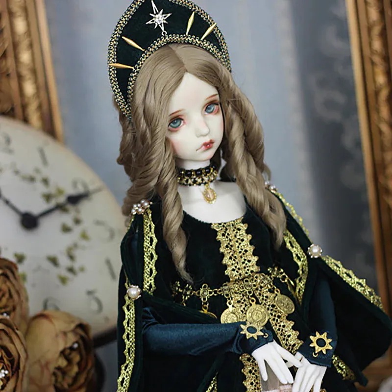 BJDドール服 ドール衣装セット 【Ysera】ヨーロッパ風ドレスセット MSD/SD/70cm/IPEID/IPSID/1/2/オーダーサイズ人形用衣装