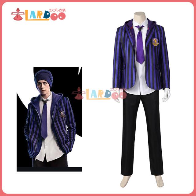 新タイプ追加 激安販売 Wednesday Addams Enid sinclair アヤックス・ペトロポリス ネバーモア・アカデミー ユニフォーム 制服 コスプレ コスチューム[5074] 11,799円