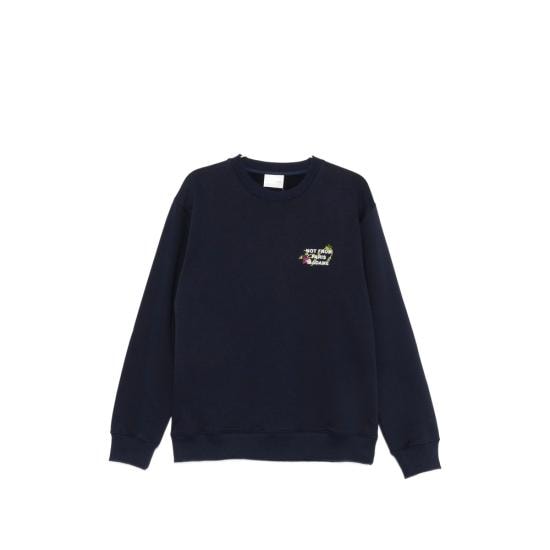 DROLE DE MONSIEUR Men Sweatshirts L SW209 CO127 NAVY BLUE
