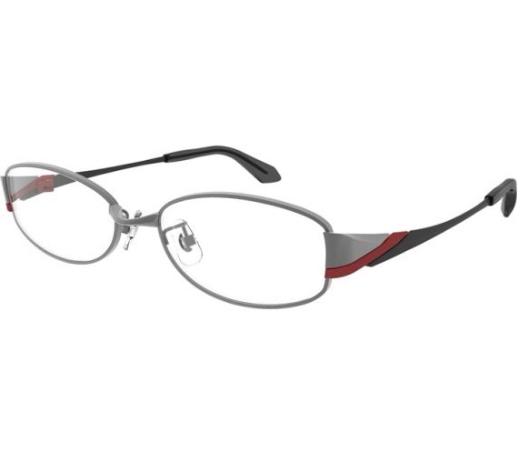 取り寄せ品 ブランドフレーム アミパリ TS-8001-25-53 ヘアラインシルバー