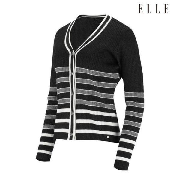 ゴルフセーブゾーン01 女性パール糸ミックスボタンカーディガン 6L23701 199 (E45730768) 16,206円