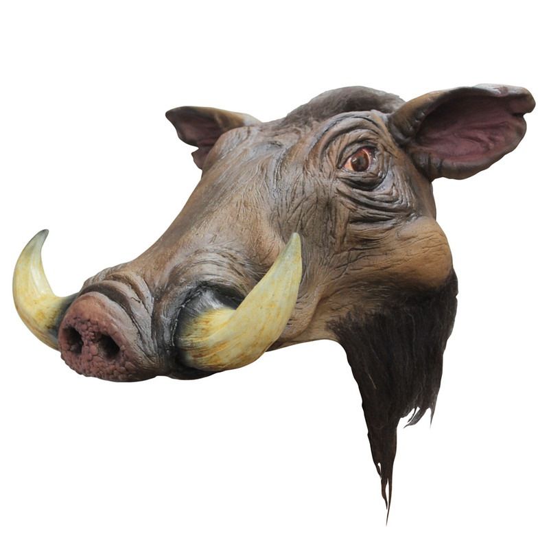 コスプレ 仮装 イノシシヘルメット 【 コスプレ 衣装 ハロウィン パーティーグッズ かぶりもの 動物 アニマル 変装グッズ 帽子 キャップ 怖い ホラー ハロウィン 衣装 プチ仮装 ハット 】