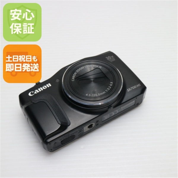 超美品 PowerShot SX700 HS ブラック デジカメ Canon 47