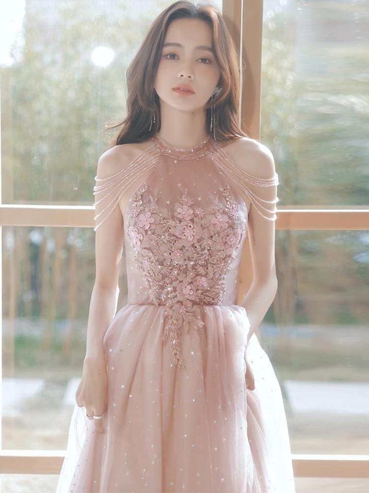 ドレス 花嫁ロングドレス パーティードレス演奏会 新作 発表会 結婚式ワンピース ウェディングドレス 卒業式 同窓会 成人式