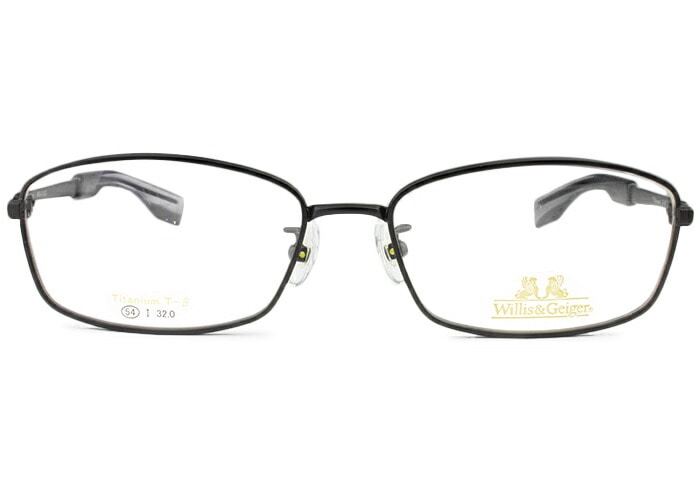 ウィリスアンドガイガー Willis&Geiger wg-1002 c.3 マットブラック メガネ