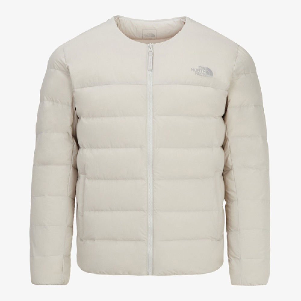 ザノースフェイス NJ1DR00C メンズポプラダウンジャケット_ホワイトサンド