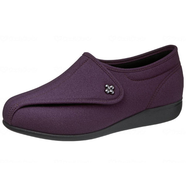 快歩主義L011-5E パープルラメ 23.5 KS23146 メーカー直送